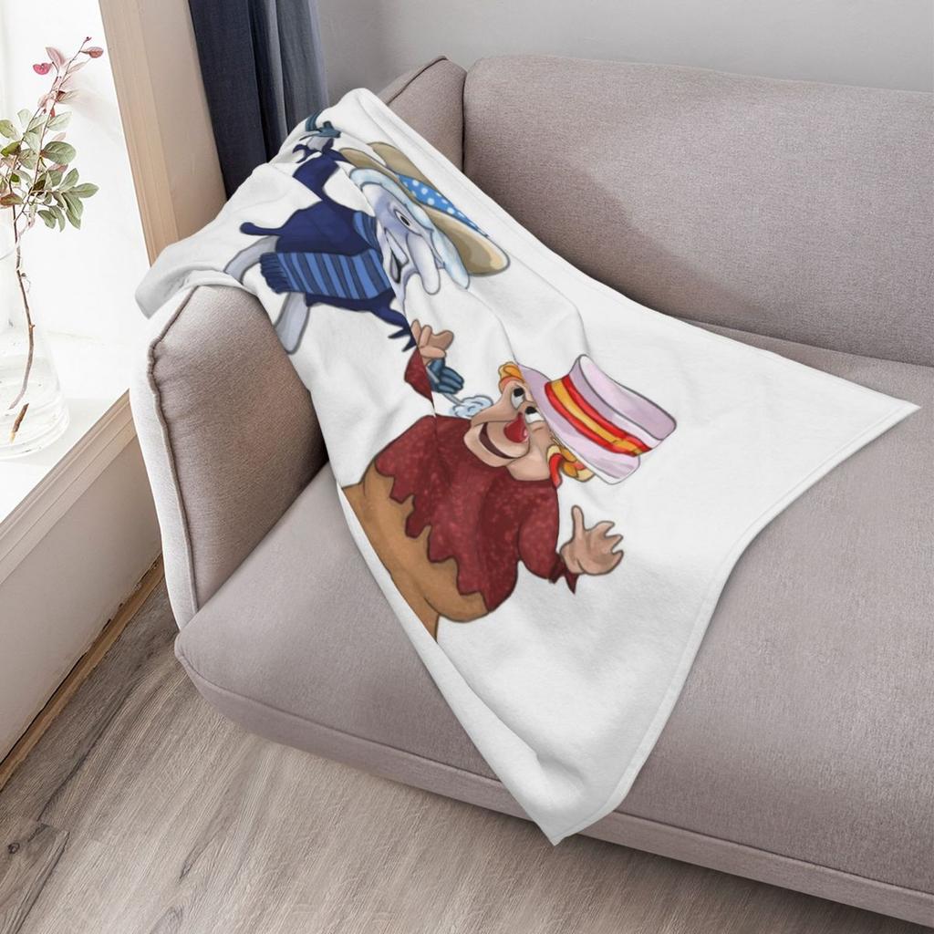 Snow miser and heat miser Throw Blanket Lightweight Cozy Blanket for Bed Sofa