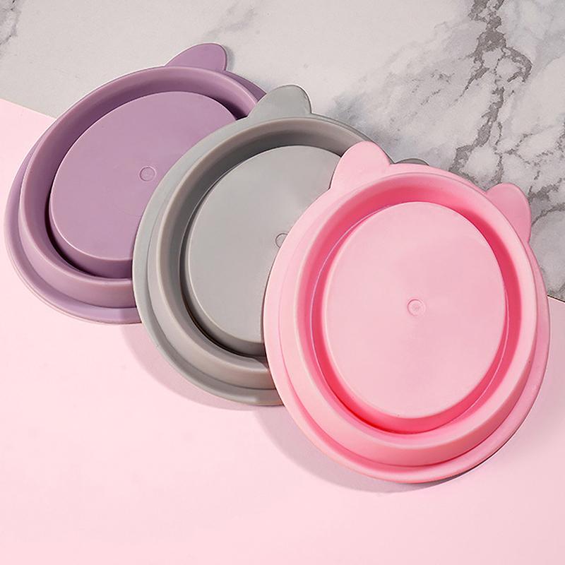 Medvědí uši Silikonová podložka na čištění štětců na make-up Krásné vejce Čištění štětců na obočí Podložka na čištění Přenosné ruční nástroje na make-up