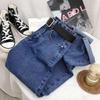 2024 Trendy Women's High-Waist Loose-Fit Harem Jeans for Spring & Autumn