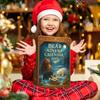 2025 Bär Tier Adventskalender 2D Acryl Bär Ornamente Weihnachtskalender für Mädchen Jungen Kinder Bärenliebhaber