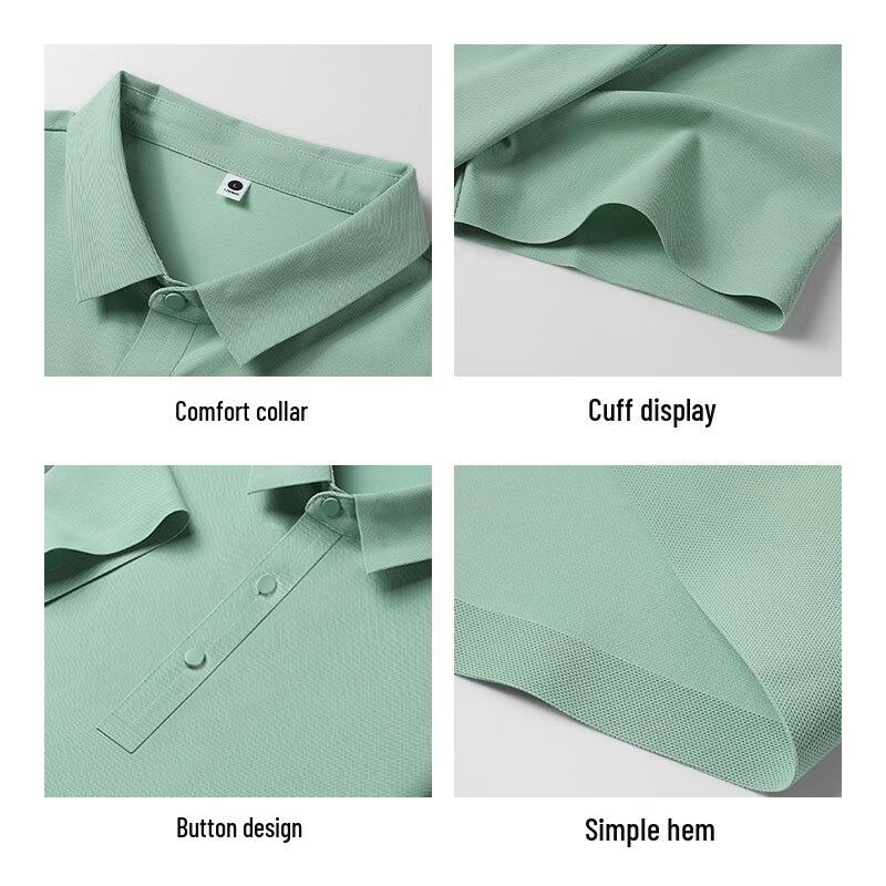 Men's Ice Silk Quick-Dry Polo Shirt