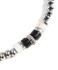 Wild Bricks W25 Metal Bead Bracelet (Black)