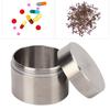 Stainless Steel Portable Sealing Case Waterproof Larger Capacity Tea Leaf Canister With Sealing Rings Storage Container