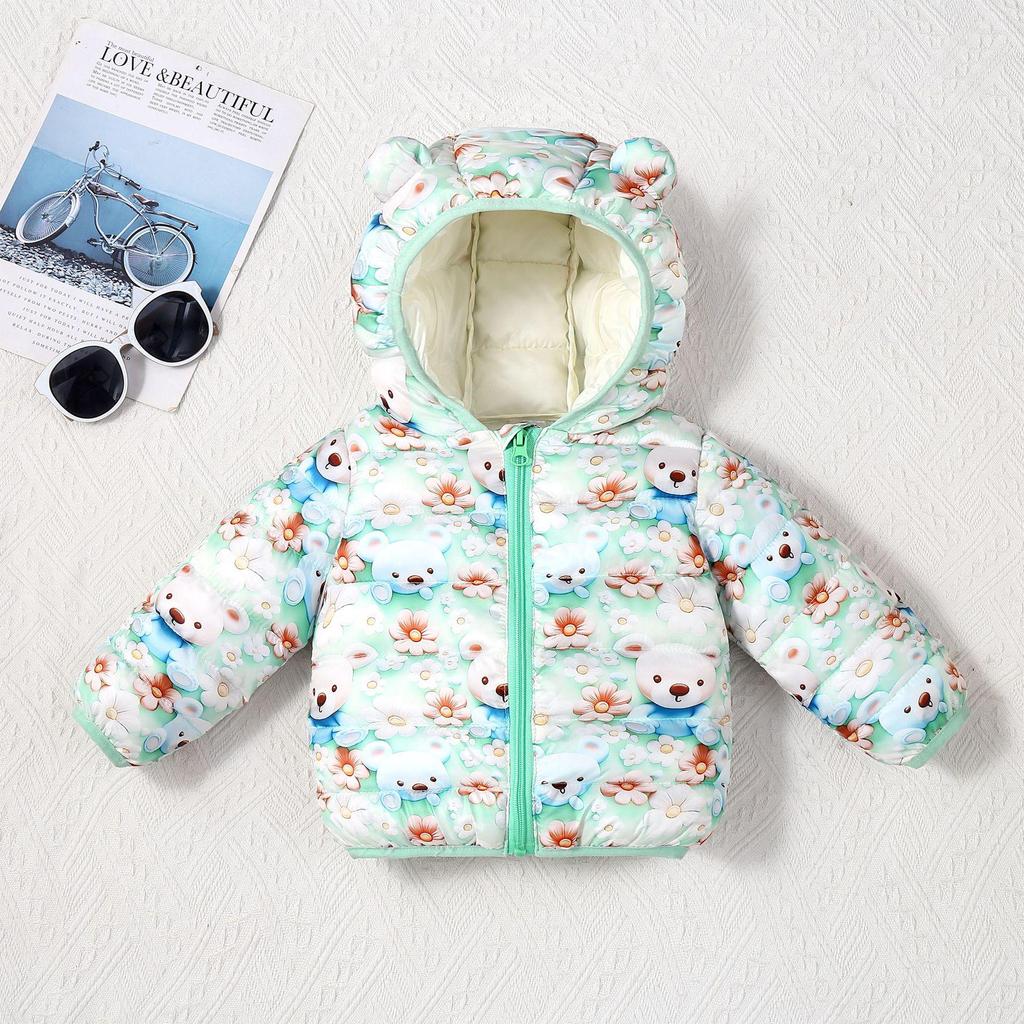2025 Lightweight Cotton-Padded Jacket for Infants and Kids