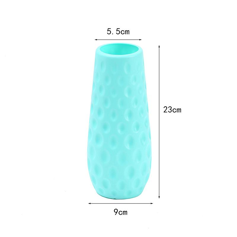 Modern Nordic Plastic Flower Vase, Pink, Blue, White Pot, Basket, Home, Living Room Decoration, Ornament, Arrangement
