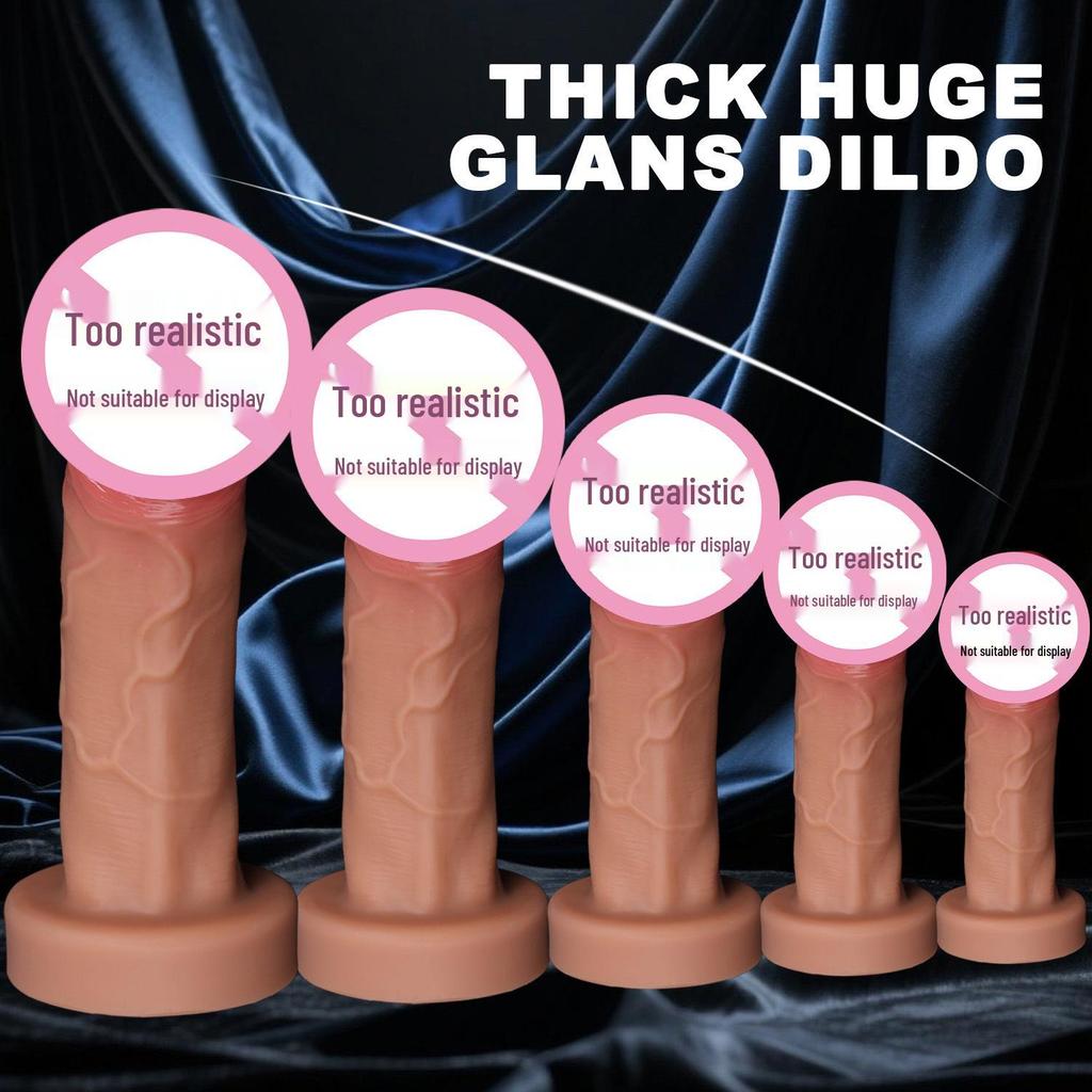 Large Silicone Head Female Masturbator: Cross-border Adult Toy