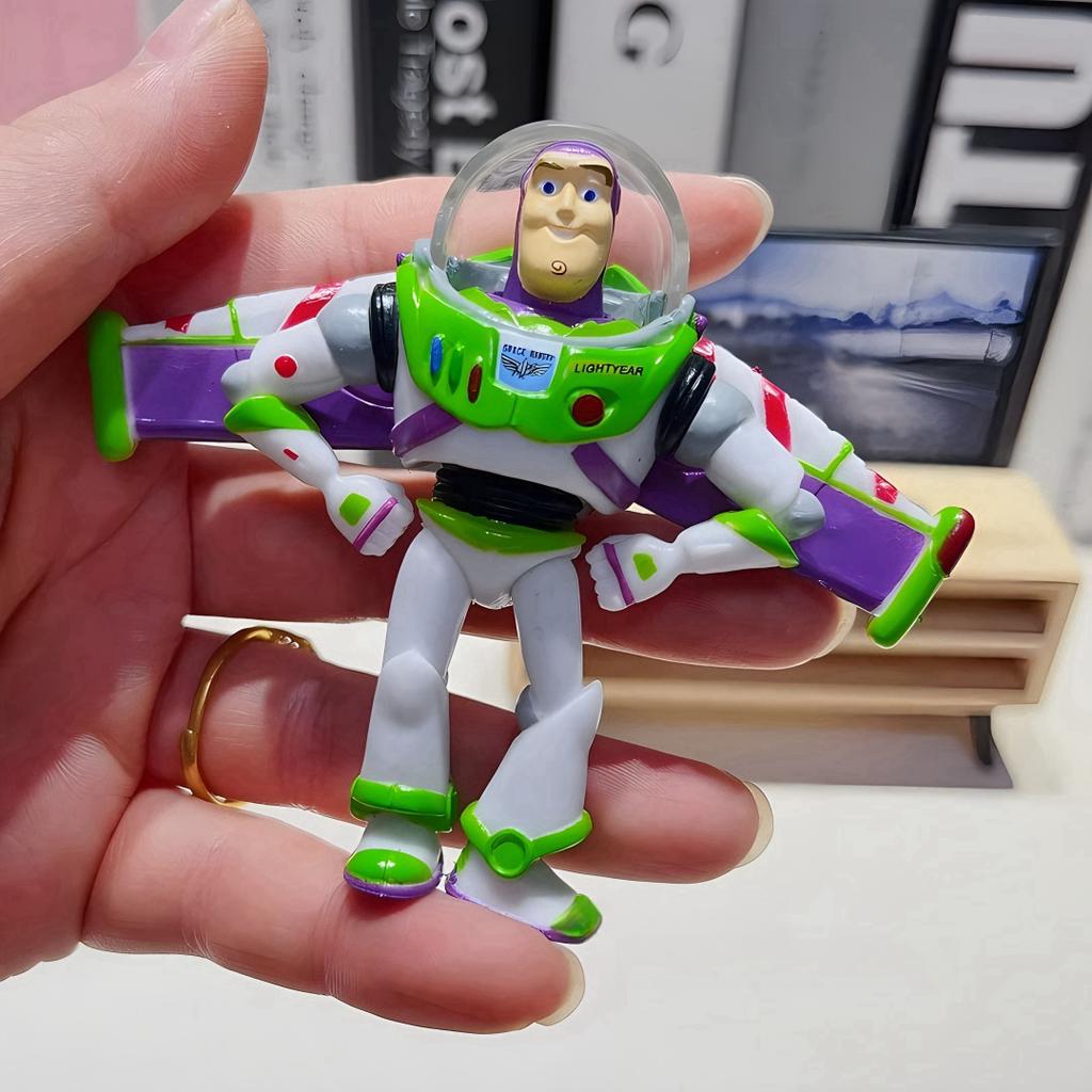 Disney Toy Story Buzz Lightyear Forky Action Figure Series Mini Doll Toy Model Gift