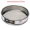 Aperture Range from Fine to Coarse Choose Your Perfect Match with this Sturdy Chrome Plated Lab Test Sieve of 20 cm Size