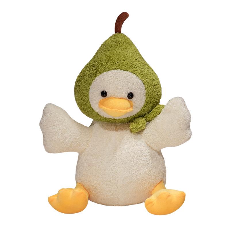 Cute Cute Funny Duck Pear Doll Cute Little Duck Plush Toy Doll Children's Pillow Doll Holiday Gift