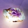 Loose Gemstone Rough 282.95 Ct Uncut Natural Multi Color Fluorite