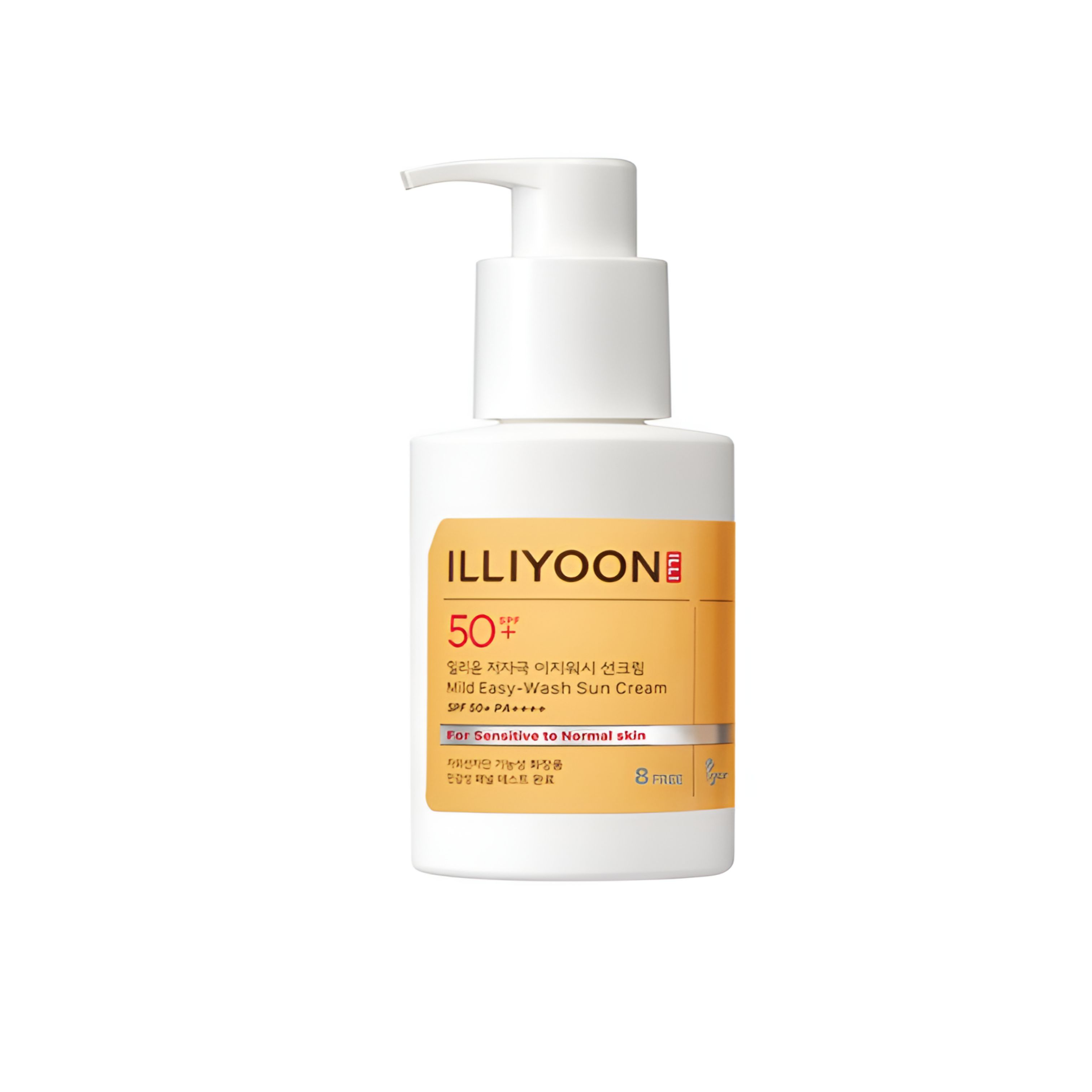 Illiyoon Low Irritant Easy-Wash Sunscreen SPF50+ PA++++ (150ml)