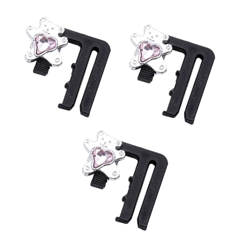 3er-Pack Taillenverstellclip für Damen Nähfrei Jeans Hosen Taillenverenger aus Metall Hosenbundverlängerer für lockere Hosen