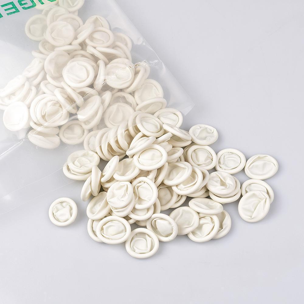 Disposable Latex Finger Cots for Microblading and Makeup Application