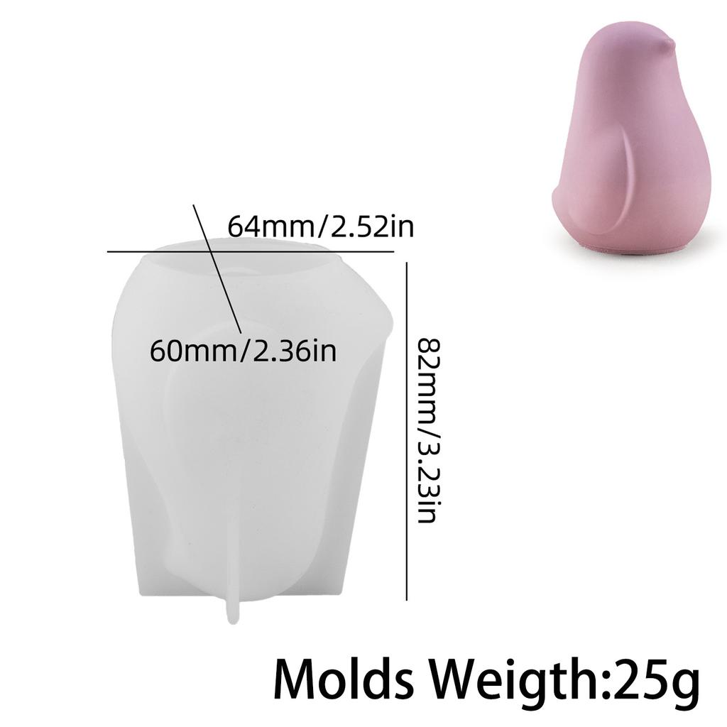 Uroczy ptaszek 3D silikonowa forma na świece DIY zwierzę papużka nierozłączka formy cementowe mydło gips żywica rzemiosło tworzenie dom ogród dekoracja sztuka prezenty
