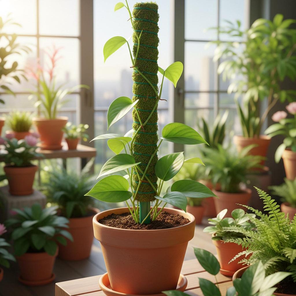 40cm Plant Climbing Coir Totem Pole Gardening Coconut Stick For Climbing Plants Vines And Creepers Plant Support Garden Supplies