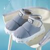 Stivali da neve impermeabili da donna invernali alla caviglia a collo alto unisex comodi in cotone stivaletto corto suola spessa scarpe outdoor slip-on