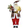 120cm Animated Santa Claus Figure, with Sound and Lights - Red/Green