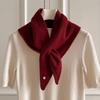 Soft Triangle Scarf Versatile Neck Kerchief New Wrap Shawl  Autumn Winter