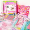 DIY Journal Set Pink Girl Birthday Gift Scrapbook Kids Diary Kit