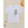 Cartoon Tiger Bird K-kPop Demon Hunters Print T-Shirt Anime Short Sleeve Tee Summer Girl Boy Shirt Casual Tops Crewneck Clothing