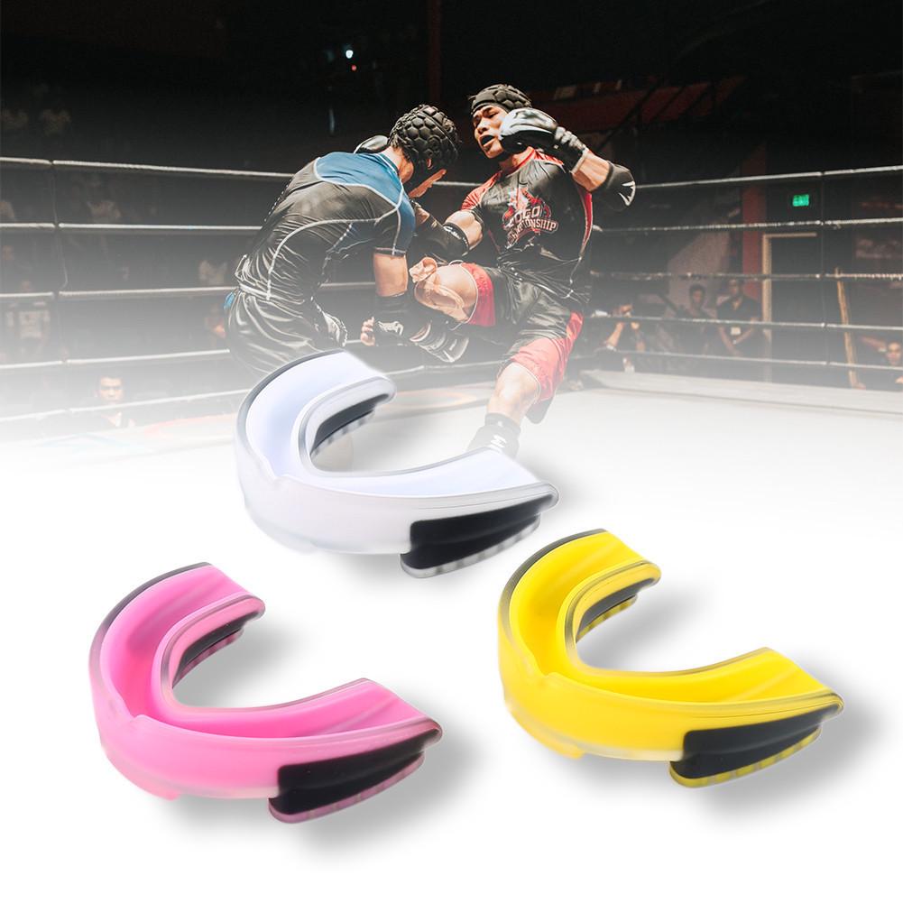 EVA Protège-dents Mouth Guard Gum Shield Protection Dents aux Sports Boxe,