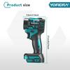 Yofidra Brushless 2-in-1 Turbo Blower Jet Fan & Vacuum Cleaner 80000RPM Handheld Dust Blowing Tool For Makita 18V Battery Pin