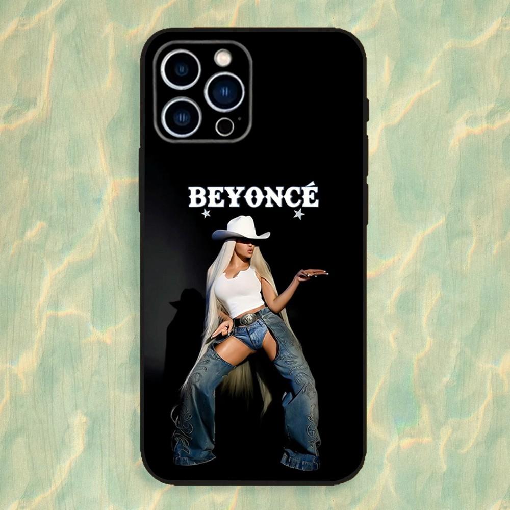 B-Beyonces Cowboy C-Carter Phone Case For iPhone 16,15,14,13,12,11 Plus,Pro Max,XS,X,XR,SE,Mini,8,7,Soft Silicone Black Cover