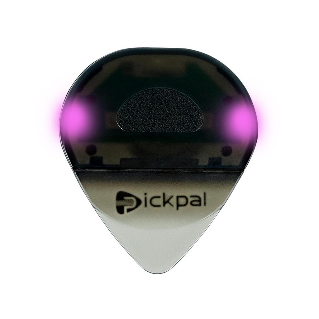 LED Light-Up Bakelite Guitar Pick with Replaceable Battery for Fingerstyle Players