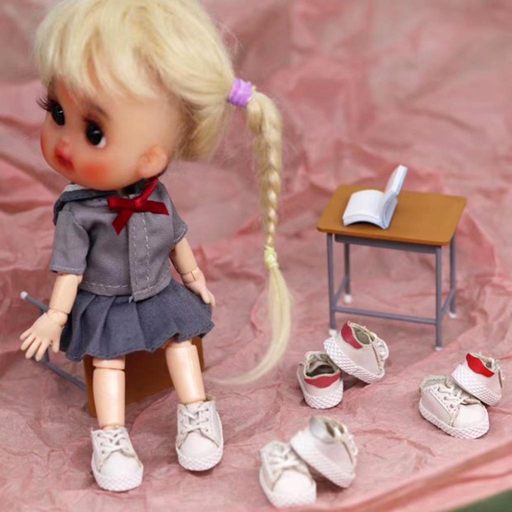 Lovely Doll School Uniform Skirt for Obitsu11 Doll Party Casual Outfits