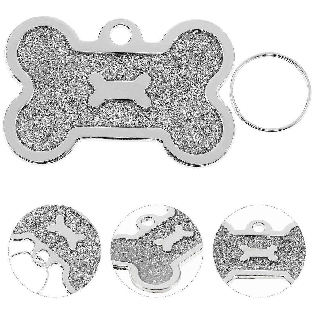 Durable Bone-Shaped Pet ID Tags, 32Pcs for Dogs