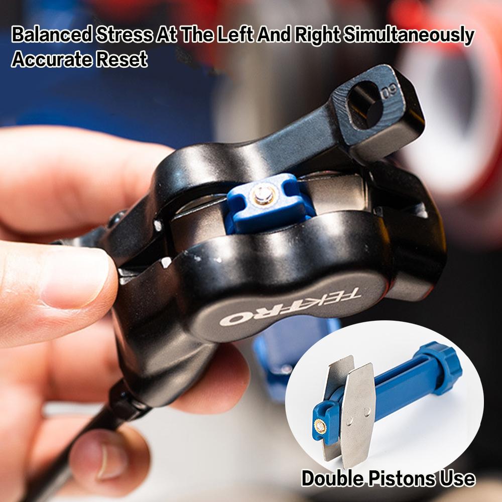 Bicycle Brake Pad Spreader Tool Durable Steel Rotatable Bike Caliper Piston Resetting Tool For Shimano/Sram Cycling Repair Tool