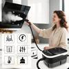 2500W Pressure Steam Cleaner Set for Grout, Windows and Upholstery - 4 Bar