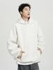 Men's Hooded Sweatshirt, Loose and Casual, Fashionable and Stylish, Solid Color, Versatile, Buttoned Hoodie Jacket