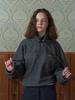 Borsa Vero Fleece Anorak_Melange Grey