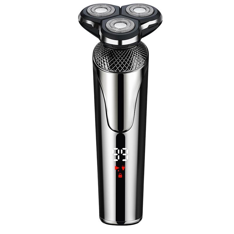 Electric Shaver Intelligent High-power LCD Display Beard Trimmer Rechargeable Facial Hair Trimmer