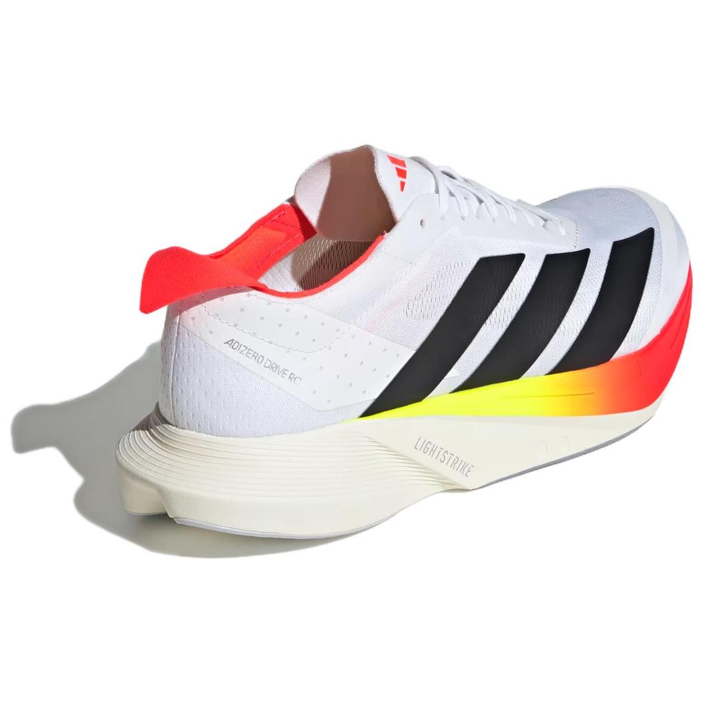 Adidas Adizero Drive Rc Fashionable Comfortable Polyester Shock Absorption Support Low Top Running Shoes Men Sneakers White Red JR9380
