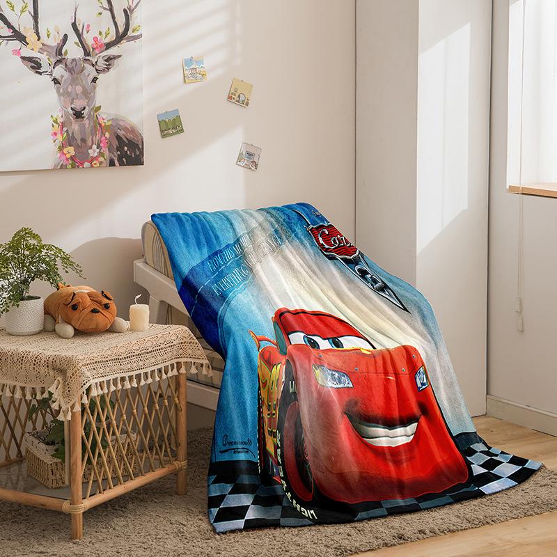 Cars Double Sided Flannel 3D Digital Printed Blanket Blanket
