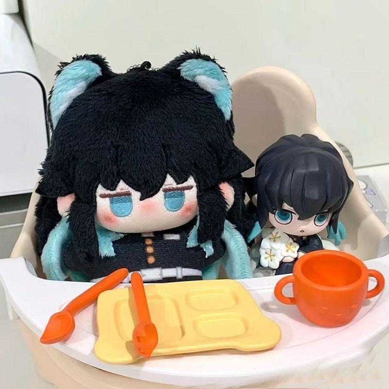 10cm Tokitou Muichirou Plush Doll Pendant Mini Anime Stuffed Doll Tokitou Muichirou Plusie Toy Fan Kids XMAS Present Gift
