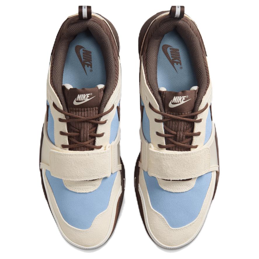 Travis Scott X Nike Zoom Field Jaxx Leche Blue Unisex Sneakers Baroque-Brown Pale-Ivory Light-Chocolate HQ3072-400
