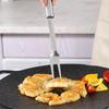 Stainless Steel BBQ Carving Fork for Outdoor Grilling and Roasting