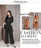 Trendy Plus Size Women's Slimming Three-Piece Set – Spring/Autumn 2025