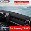 LINNUNU Geschikt voor jaecoo j7 PHEV accessoires 2025 Autodashboardhoes 2024 Mat Zonnescherm Pad Vermijd Licht Mat Instrumentenpaneel Tapijt