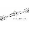 YFS Watch Strap with Bow Links, 5-Link Stainless Steel Replacement Band, Metal Watch Band for Men and Women, Available In Black, Gold, Rose Gold, and
