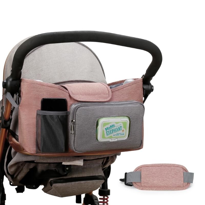 Baby Stroller Bag Organizer Nappy Diaper Mummy Bag Carriage Pram Pushchair Holder Universal Stroller Accessories Outdoor