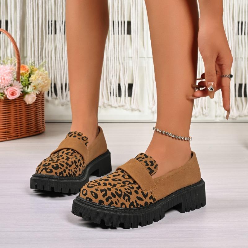 

2025 Мода Горячие Продажи Высокое Качество Обувь Женская Большой Размер Женский Стиль Обувь на Платформе Женская Легкая Повседневная Дизайнерская Обувь 42 цветной печати леопарда