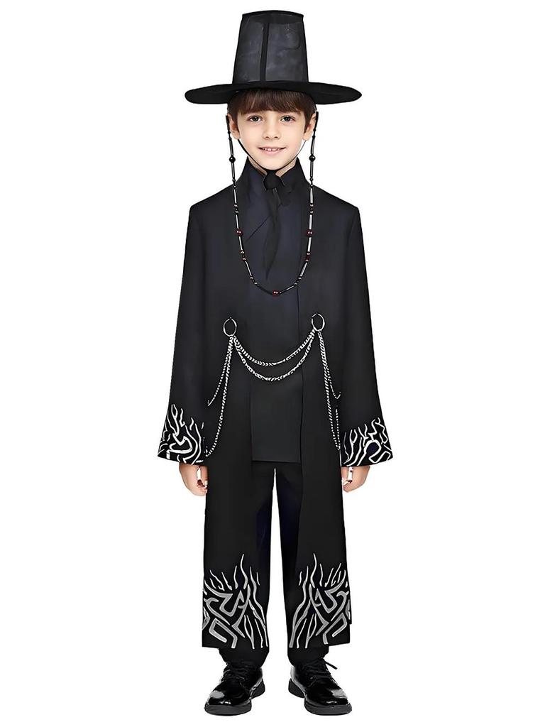 Anime Film Jungen Rollenspiel Requisiten Party Cosplay Set für K-POP Jungen Jinu Halloween Party Cosplay Comic Ausstellung Kostüm Outfits
