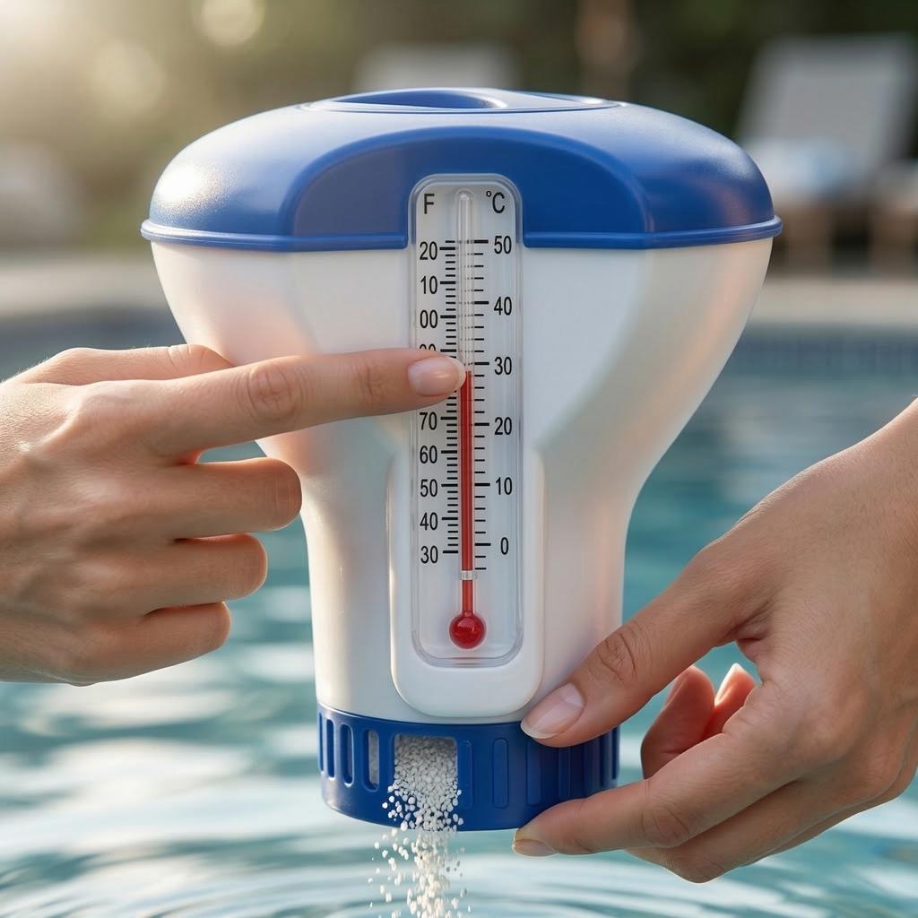 Automatic Floating Pool Disinfection Dosing Device