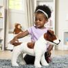 Melissa & Doug Giant Jack Russell Terrier - Lifelike Plush Dog (Over 12" Tall)