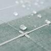 Nordic Cotton Linen Tablecloth Waterproof and Wash Free Tablecloth  Checkered Table Cloth Hotel Square Table Cover with Lace Hem
