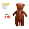 Monkey Inflatable Adult Costume - Fun Halloween Christmas Party Role Playing Set, Suitable for Height 150-190cm
